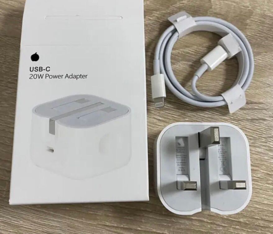 20W IPHONE ADAPTER AND CABLE